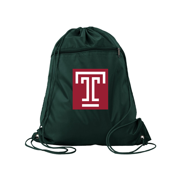 Temple Owls Q-Tees - Polyester Cinchpack