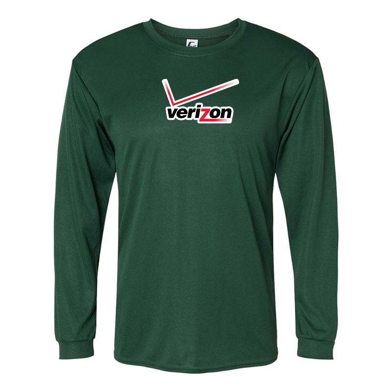 Men's  Verizon Wireless Performance Long Sleeve T-Shirt