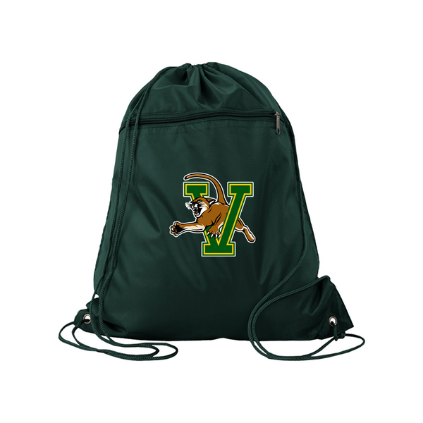 Vermont Catamounts Q-Tees - Polyester Cinchpack