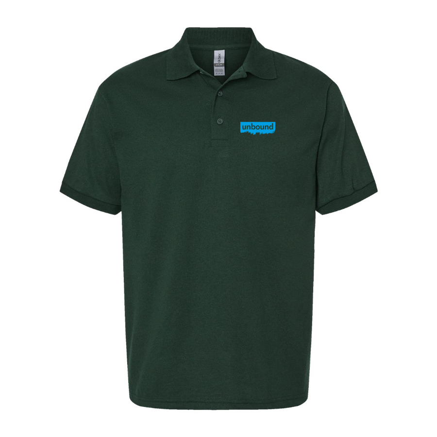 Men's Unbound Live Logo Dry Blend Polo