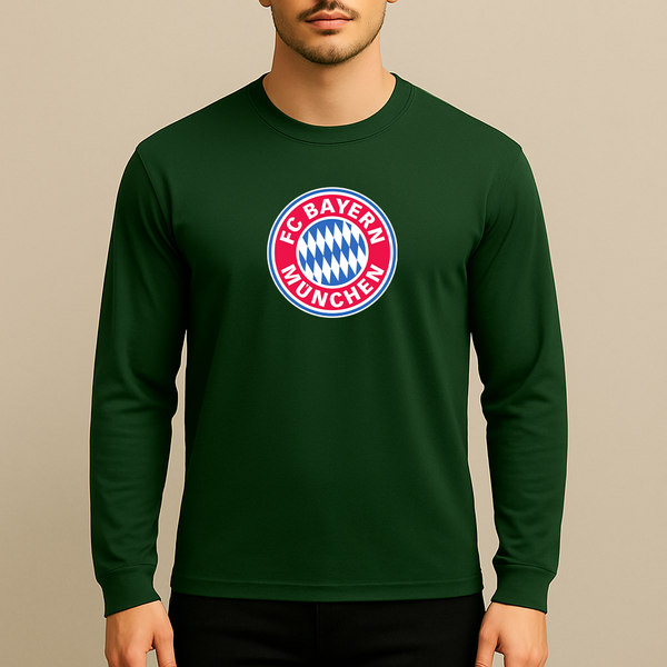 Men's F.C. Bayern Munchen Soccer Long Sleeve T-Shirt