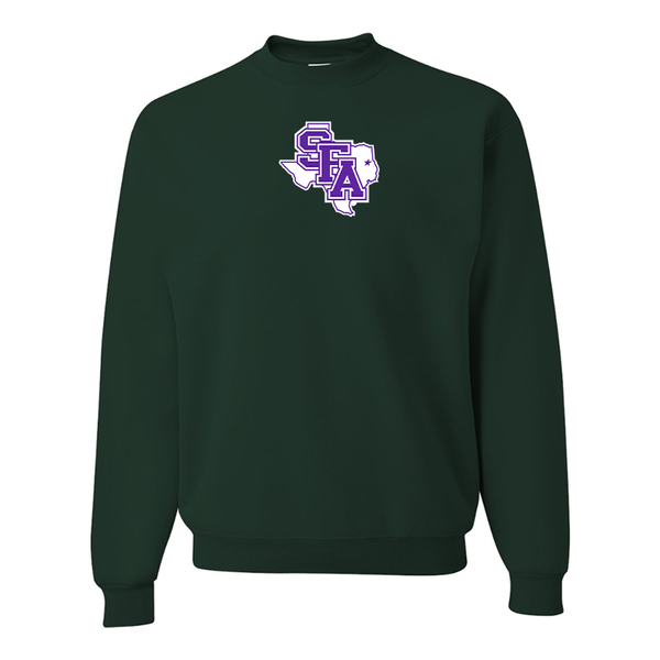 Men's Stephen F. Austin Lumberjacks   JERZEES NuBlend Crewneck Sweatshirt