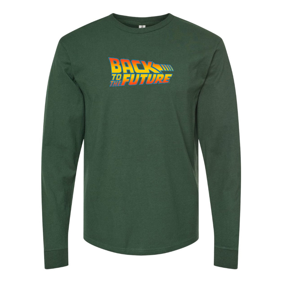 Men's Back To The Future Movie Long Sleeve T-Shirt