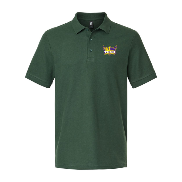 Men's Tennessee Tech Golden Eagles Gildan Hammer Pique Polo