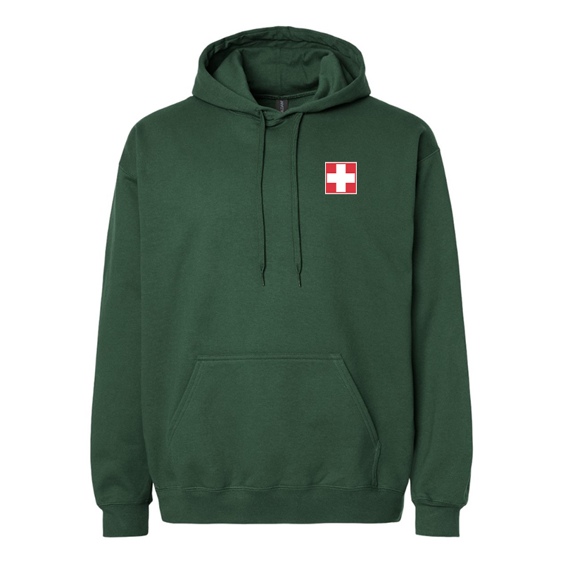 Men's  Switzerland National Football Soccer Team  Pullover Hoodie