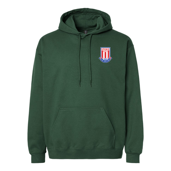 Men's Stoke City Soccer  Softstyle Midweight Hooded Sweatshirt