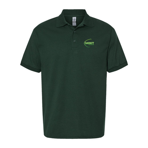 Men's Mint Radio Logo Dry Blend Polo