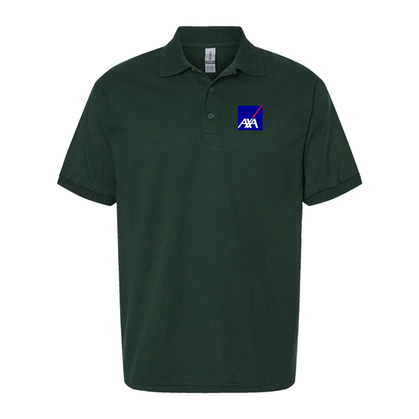 Men's Axa Logo Dry Blend Polo