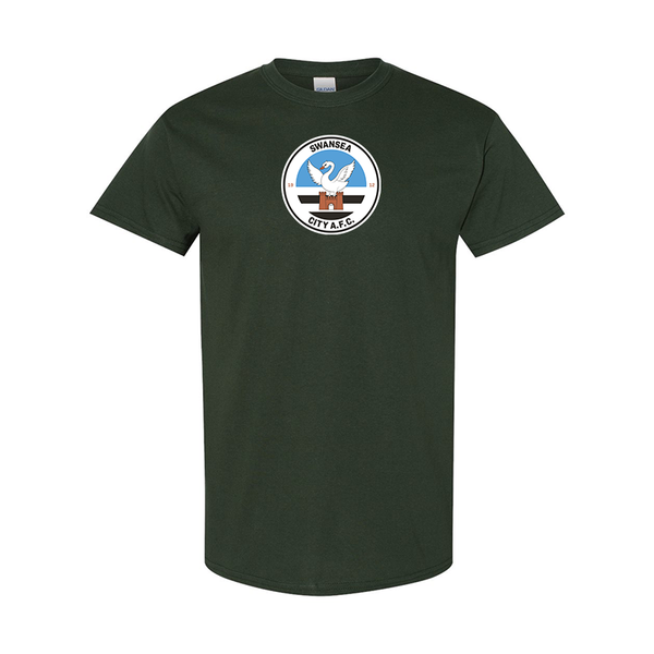 Men's Swansea City Soccer Gildan Heavy Cotton T-Shirt