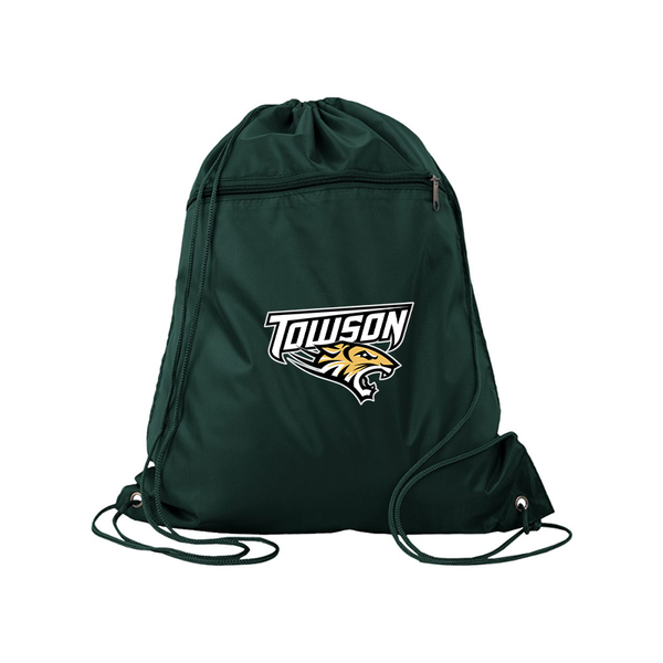 Towson Tigers Q-Tees - Polyester Cinchpack