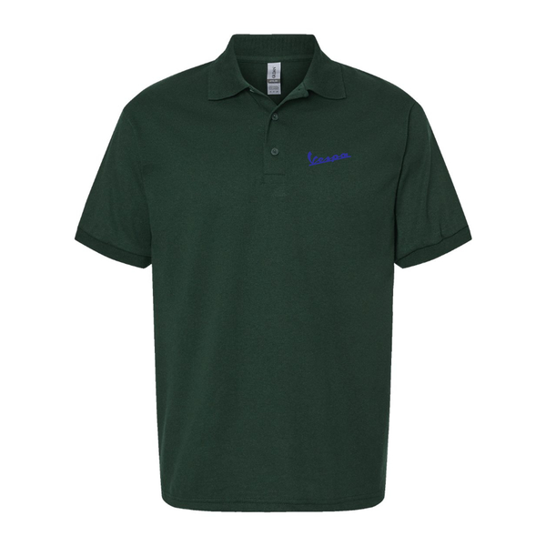 Men's Vespa Logo Dry Blend Polo