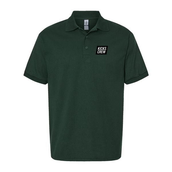 Men's Kickscrew  Logo Dry Blend Polo