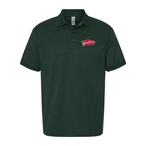 Men's Graeters Logo Dry Blend Polo