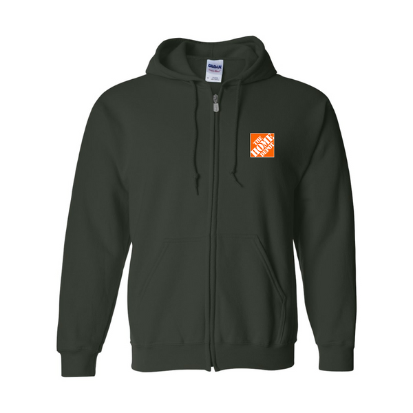 Men's The Home Depot JERZEES NuBlend Full-Zip Hooded Sweatshirt