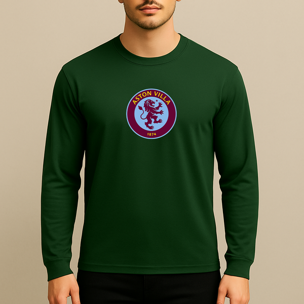 Men's Aston Villa FC Long Sleeve T-Shirt