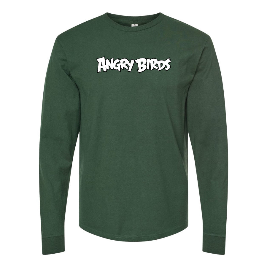 Men's Angry Birds Game Long Sleeve T-Shirt