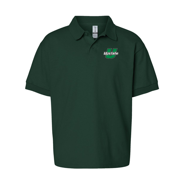 Youth  USC Upstate Spartans Gildan Dry Blend Jersey Polo