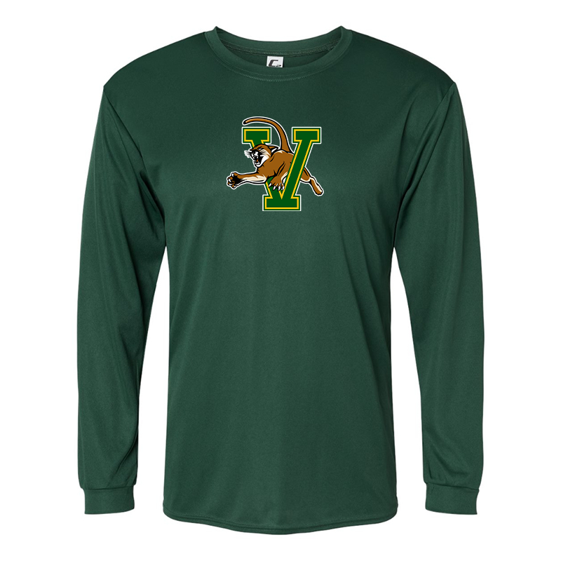 Men's Vermont Catamounts  Performance Long Sleeve T-Shirt