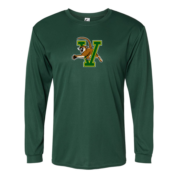Men's Vermont Catamounts  Performance Long Sleeve T-Shirt