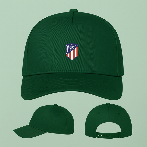 Atletico Madrid FC Five Panel Twill Snapback Cap