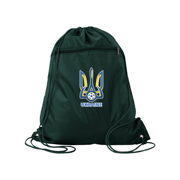 Ukraine National Football Soccer Team Q-Tees - Polyester Cinchpack