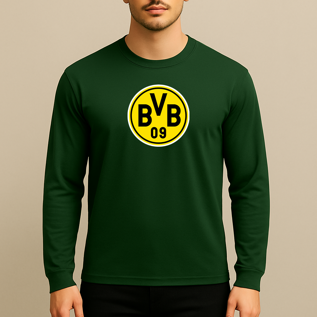Men's Borussia Dortmund BVB FC Long Sleeve T-Shirt
