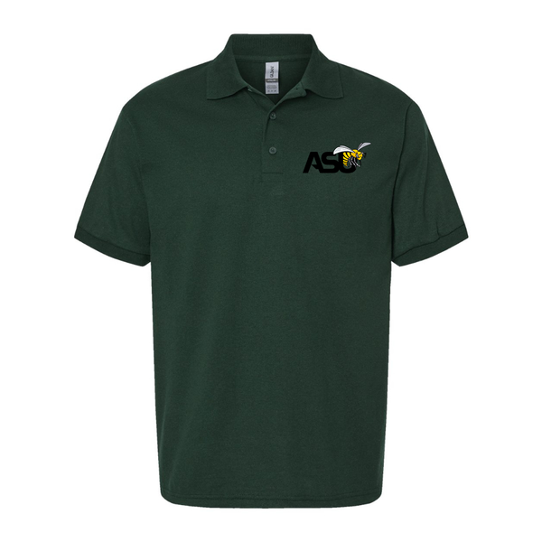 Men's Alabama State Hornets Wildcats Dry Blend Jersey Polo
