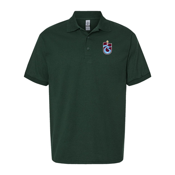 Men's Trabzonspor Soccer Gildan Dry Blend Jersey Polo