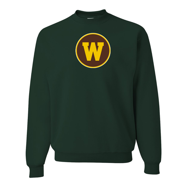 Men's Western Michigan Broncos  JERZEES NuBlend Crewneck Sweatshirt