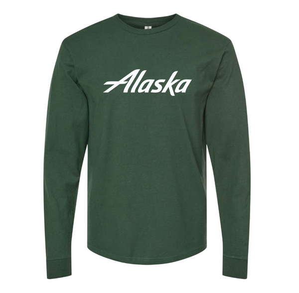 Men's Alaska Airline Long Sleeve T-Shirt