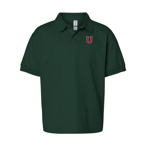 Youth Union Dutchmen Gildan Dry Blend Jersey Polo