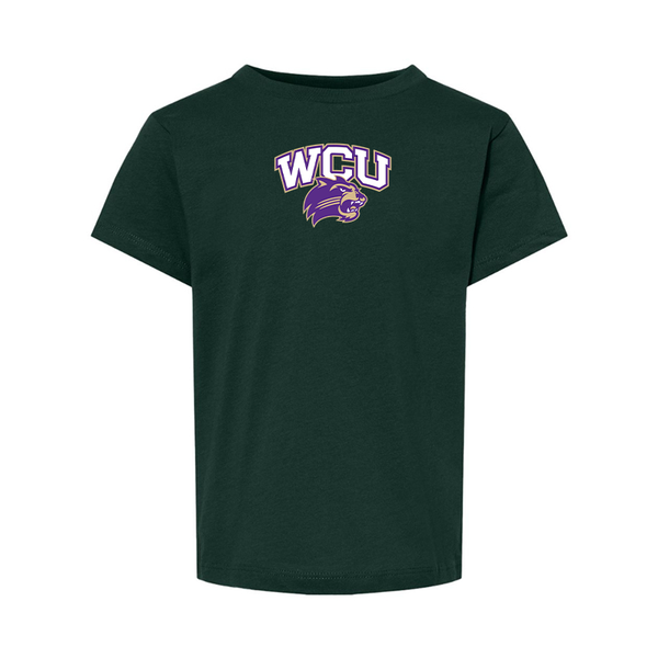 Western Carolina Catamounts BELLA  CANVAS Toddler Jersey Tee