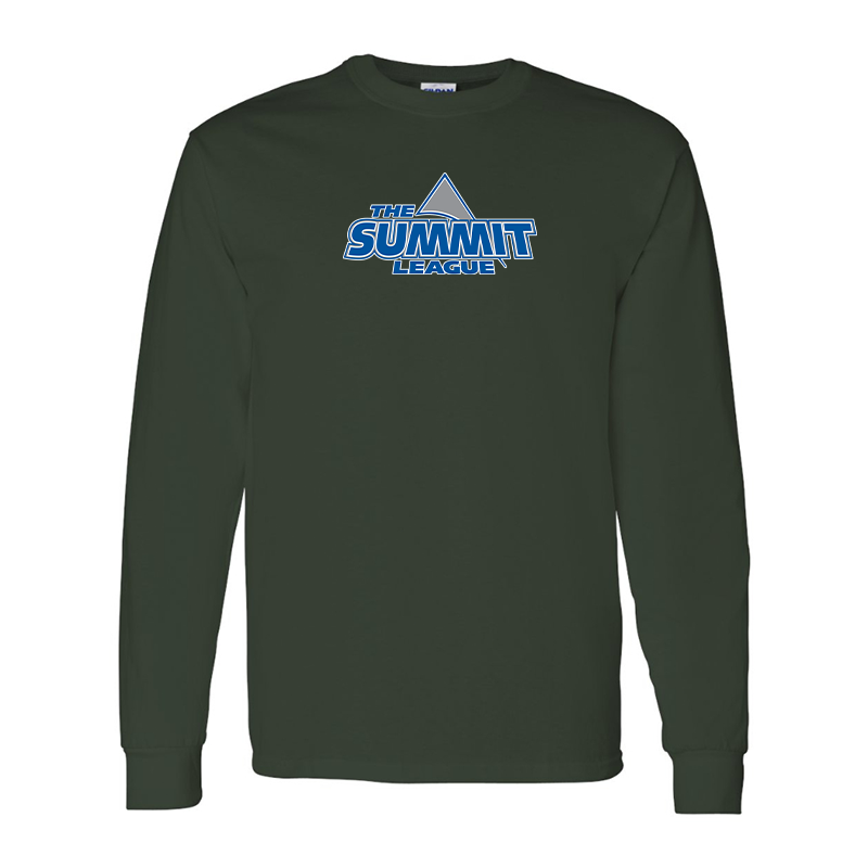 Men's The Summit League Gildan Heavy Cotton Long Sleeve T-Shirt