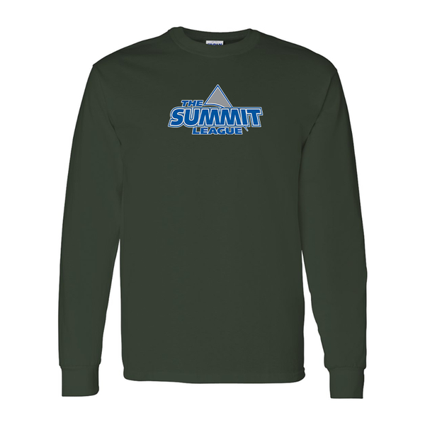 Men's The Summit League Gildan Heavy Cotton Long Sleeve T-Shirt