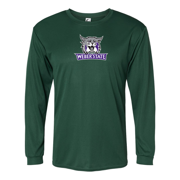 Men's Weber State Wildcats  Performance Long Sleeve T-Shirt
