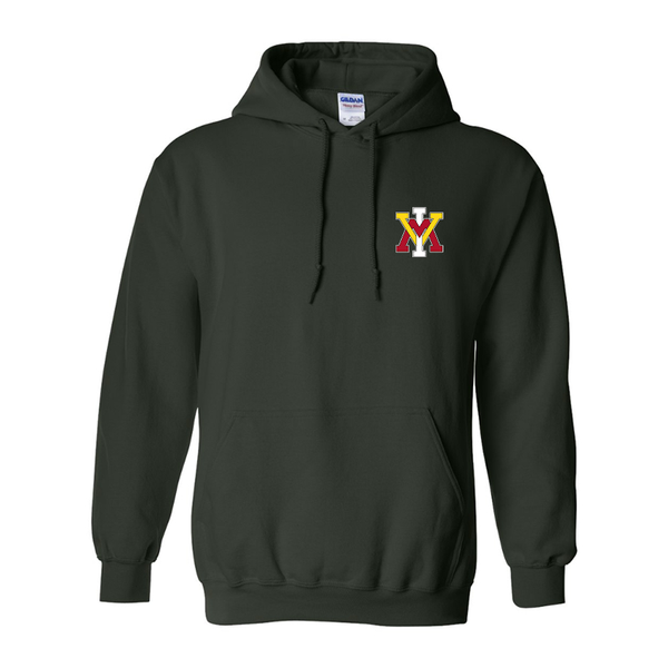 Men's  VMI Keydets Gildan  Heavy Blend Hooded Sweatshirt
