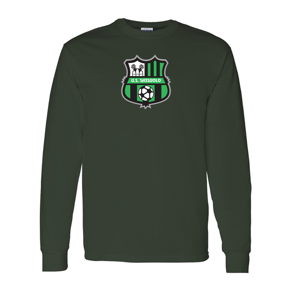 Men's U.S. Sassuolo Soccer Gildan Heavy Cotton Long Sleeve T-Shirt