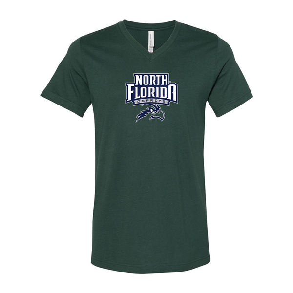 UNF Ospreys  BELLA  CANVAS - Jersey V-Neck T-Shirt