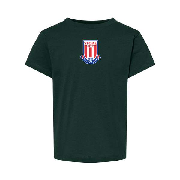 Stoke City Soccer  BELLA  CANVAS Toddler Jersey Tee