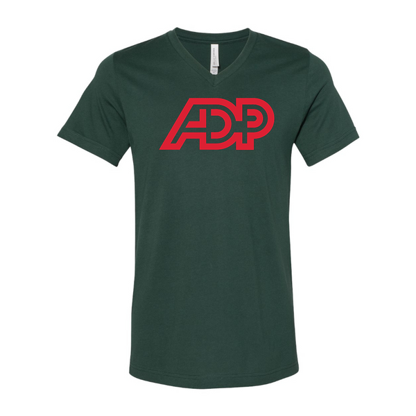 Men's ADP   BELLA + CANVAS - Jersey V-Neck T-Shirt