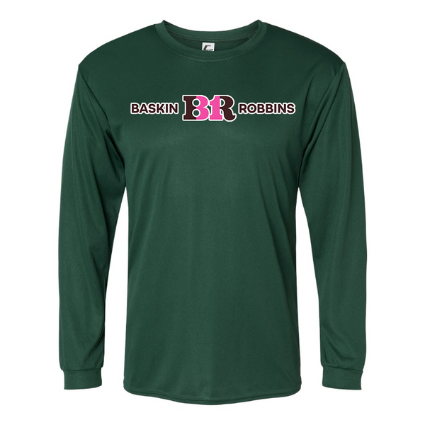 Men's Baskin-Rоbbins Polyester Long Sleeve T-Shirt