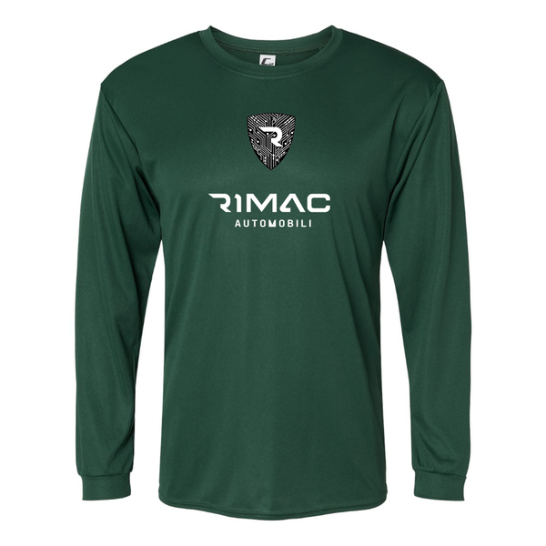 Men's Rimac Automobili Polyester Long Sleeve T-Shirt