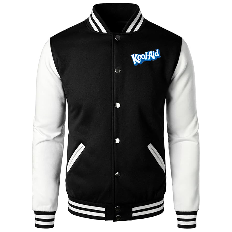 Men's kool-Aid Varsity Baseball Jacket Cotton Blend Letterman Jackets