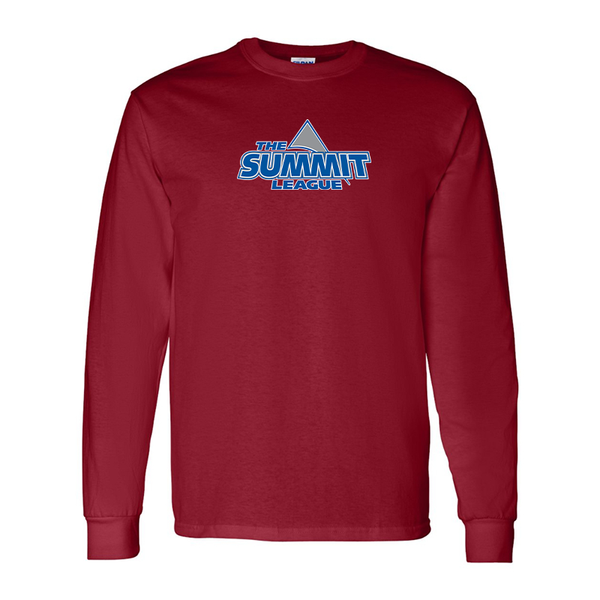 Men's The Summit League Gildan Heavy Cotton Long Sleeve T-Shirt
