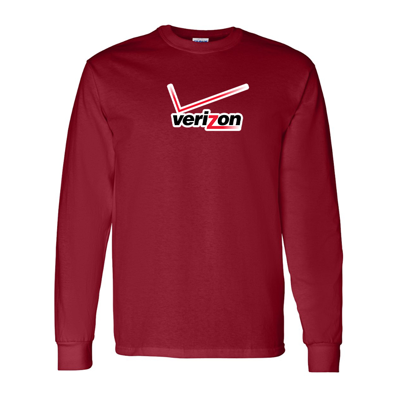 Men's Verizon Wireless Gildan Heavy Cotton Long Sleeve T-Shirt