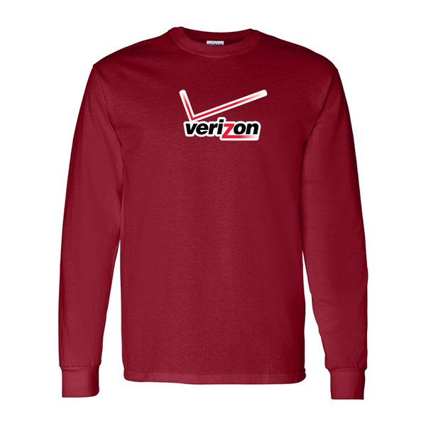Men's Verizon Wireless Gildan Heavy Cotton Long Sleeve T-Shirt