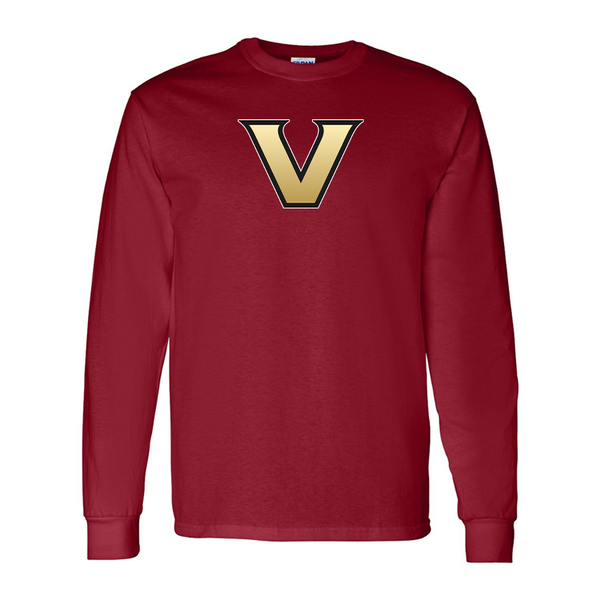 Men's Vanderbilt Commodores Gildan Heavy Cotton Long Sleeve T-Shirt