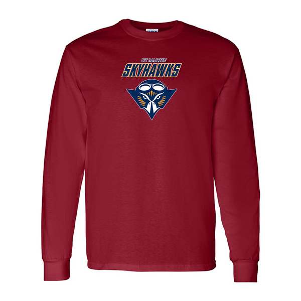 Men's Tennessee Martin Skyhawks Gildan Heavy Cotton Long Sleeve T-Shirt