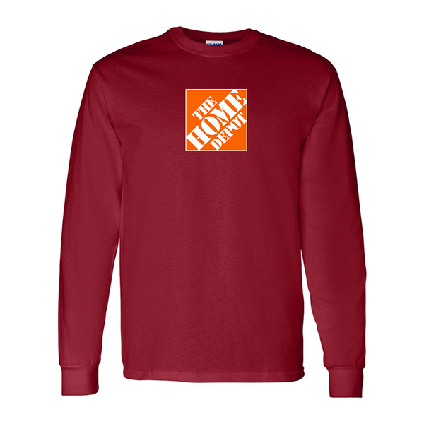 Men's The Home Depot Gildan Heavy Cotton Long Sleeve T-Shirt