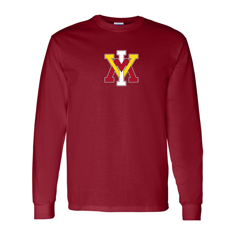 Men's VMI Keydets Gildan Heavy Cotton Long Sleeve T-Shirt